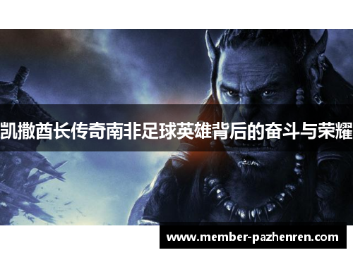 凯撒酋长传奇南非足球英雄背后的奋斗与荣耀